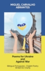 Image for Poems for Ukraine and Against War : Bilingual Portuguese - English Poetry Written for Charity