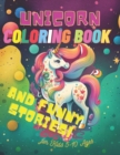 Image for Unicorn Coloring Book and funny stories!