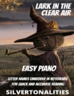 Image for Lark in the Clear Air for Easy Piano