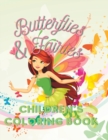 Image for Butterflies &amp; Fairies Children&#39;s Coloring Book