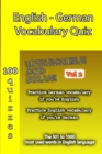 Image for English - German Vocabulary Quiz - Match the Words - Volume 2