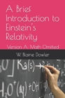 Image for A Brief Introduction to Einstein&#39;s Relativity