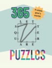 Image for 365 Letter Square Puzzles : A whole year&#39;s worth of fun word games