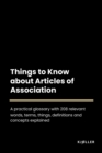 Image for Things to Know about Articles of Association