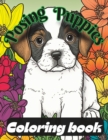 Image for Posing Puppies coloring book