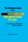 Image for The Ultimate Guide to a One-Page Marketing Plan