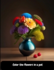 Image for Color the flowers in a pot