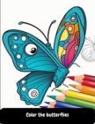Image for Color the butterflies