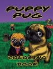 Image for puppy pug coloring book