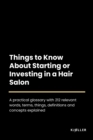 Image for Things to Know About Starting or Investing in a Hair Salon