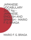 Image for Japanese : Vocabulary Jlpt N4 - Japanese, English and Spanish - Mario F. G. Braga