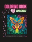 Image for Coloring book for girls : 100 illustration butterfly