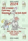 Image for 2024 366 Croesair Cymraeg-Saesneg Un Bob Dydd / One-a-Day Welsh-English Crosswords