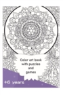 Image for Color Book with Puzzles : A Creative Adventure for Kids