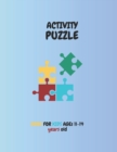 Image for Activity puzzle book for kids Ages 11-14