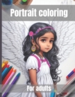 Image for portrait coloring book for adults