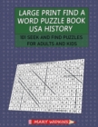 Image for Large Print Find a Word Puzzle Book USA History