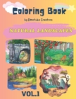 Image for Coloring Book of Natural Landscapes : A Coloring Book for Nature Enthusiasts