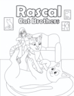 Image for Rascal Cat Brothers Coloring Book