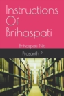 Image for Instructions Of Brihaspati