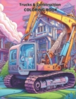 Image for Trucks &amp; Construction COLORING BOOK