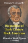 Image for Biographies of Early Century Black Americans