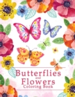 Image for Butterflies And Flowers Coloring Book