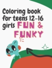Image for coloring books for teens 12-16 girls easy : coloring book 8.5 x11 Inches ( 44.20 x 28.57 cm ) On bleed 70 pages 35 coloring pages black and white teens 12-16 girls easy