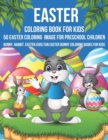 Image for Easter coloring book For Kids 50 Easter Coloring Image For Preschool Children Bunny, rabbit, Easter eggs Fun easter Bunny Coloring Books For Kids