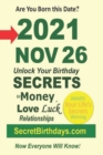 Image for Born 2021 Nov 26? Your Birthday Secrets to Money, Love Relationships Luck