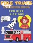 Image for Fire Truck Coloring Book For Kids 4-10 Age
