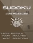 Image for SUDOKU 200 Puzzles livre puzzle pour adultes avec solutions