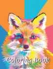 Image for Color Animals Coloring Book : Perfectly Portable Pages, High-Quality, Easy To Take Along Everywhere Gift For Stress Relief Coloring ( Colorful-Fox Coloring Books )