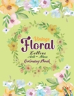 Image for Vintage Floral Letters Anti - Stress Coloring Book