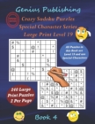 Image for Crazy Sudoku Puzzles - Special Character Series - Book 4