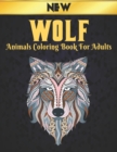 Image for Wolf Coloring Book for Adults Animals : 50 One Sided Wolf Designs Stress Relieving Adult Coloring Book Wolves for Relaxation and Stress Relief 100 Page Coloring Book Adults Stress Relieving