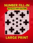 Image for Number Fill in Puzzle Book Large Print