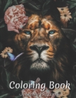 Image for Coloring Books For Boys And Girls, Children Awesome Animals, Mandala, Mother Day, Skull, Unicorn, Cats, Dog For Stress Relief And Relaxation ( Jungle-Lion Coloring Books )