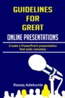 Image for Guidelines for Great Online Presentations