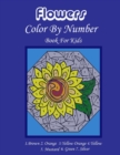 Image for Flowers Color By Number Book For kids