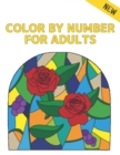 Image for Color by Number Adults : Coloring Book with New 60 Color By Number Designs of Animals, Birds, Flowers, Houses Color by Numbers for Adults Easy to Hard Designs Fun and Stress Relieving Coloring Book Co