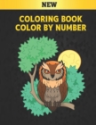 Image for Coloring Book Color by Number New : Coloring Book with 60 Color By Number Designs of Animals, Birds, Flowers, Houses Color by Numbers for Adults Easy to Hard Designs Fun and Stress Relieving Coloring 