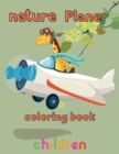 Image for nature Plane Coloring Book children