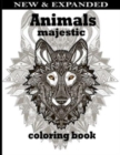 Image for Animals majestic coloring book : Adult Coloring Books For Men Women And Kids Motivational Inspirational Advanced Illustrations Of The Best Horse Pages With Mandala Flowers And Cute... Animals And Othe