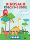 Image for Dinosaur Coloring Book : Jumbo Dinosaur Coloring Book.For kids Of All Ages with Fun Dino Facts.Ideal gift for Birthdays, Holidays, christmas, special Occasions.Educational and fun.