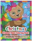 Image for Christmas Stained glass coloring book : A Christmas Coloring Books With Fun Easy and Relaxing Pages Gifts for Boys Girls Kids