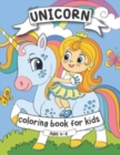 Image for Unicorn Coloring Book for Kids Ages 4-8 : Fun Unicorn Coloring Book for Kids, Great Gift for Boys &amp; Girls