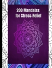Image for 200 Mandalas for stress relief : (Easy simple Coloring Books) pattern Coloring Book: Mandala Coloring Book for Beginners and all age group, Simple, and Relaxing Coloring Pages