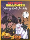 Image for Cat Butt Halloween Coloring Book For Kids : Coloring Book With Black Cat, Pumpkins, Bat, Spider, Ghost, Flying cat, Dancing cat, Birthday cat and More!!