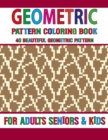 Image for Geometric Pattern Coloring Book : Elements Coloring Book for Adults Geometric Patterns Geometric Patterns Volume-20